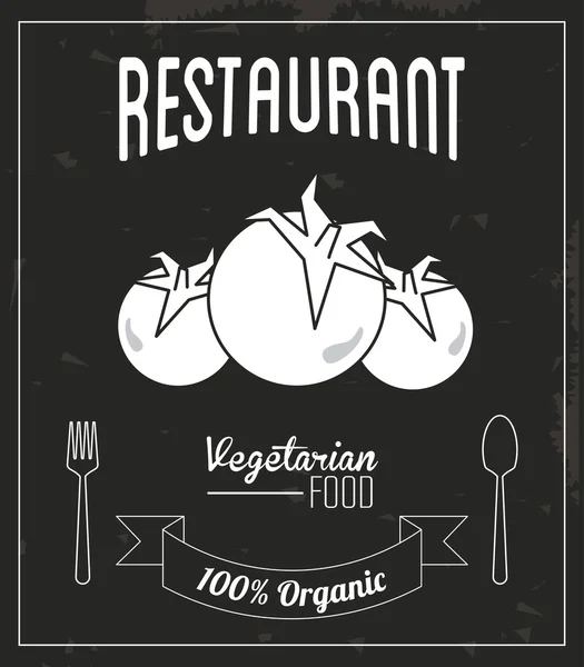 Icône tomate. Menu et design alimentaire. Graphique vectoriel — Image vectorielle