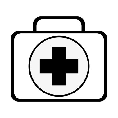 İlk yardım çantası simgesi