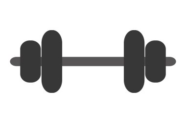 Tek dumbbell simgesi