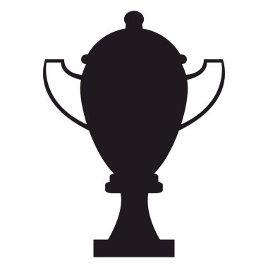 Trophy Kupası siluet simge