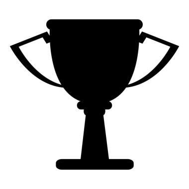 Trophy Kupası siluet simge