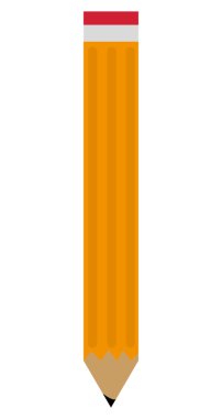 Silgi simgesi ile kalem