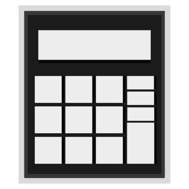 basit hesap makinesi simge