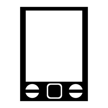 cep telefonu dokunmatik ekran simgesi