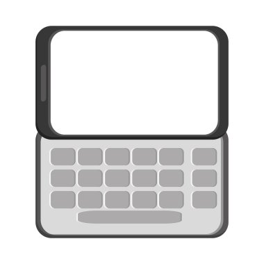 Slayt cellphone ile düğme simgesi