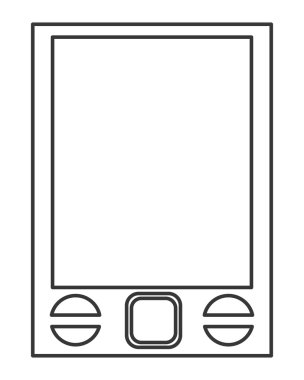 cep telefonu dokunmatik ekran simgesi