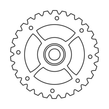 Tek dişli simgesini