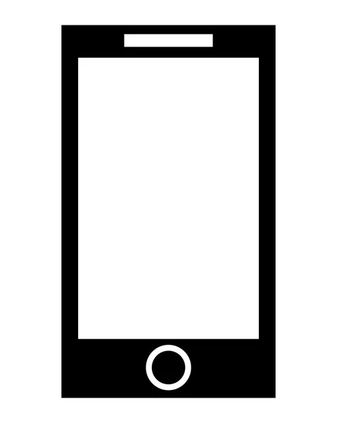 Handy mit Touchscreen-Symbol — Stockvektor