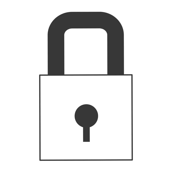 Icono de bloqueo de seguridad — Vector de stock