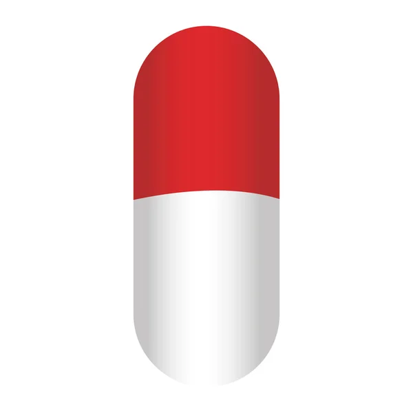 Tobolka pill ikona — Stockový vektor