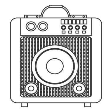 konser hoparlör simgesini