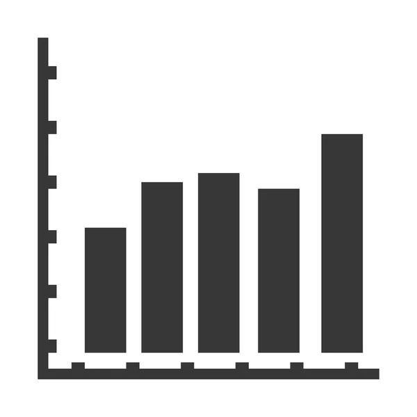 Ícone do gráfico de barras —  Vetores de Stock