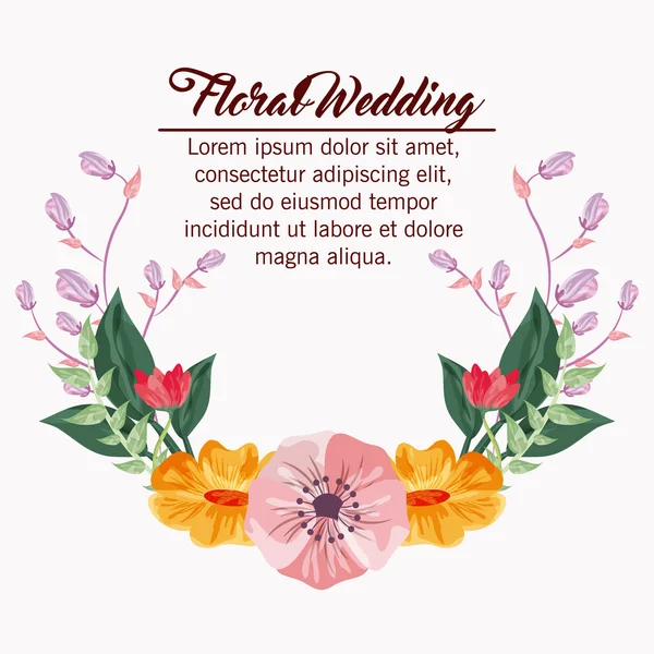 Drawing flower icon. Floral wedding design. Vector graphic ⬇ Vector