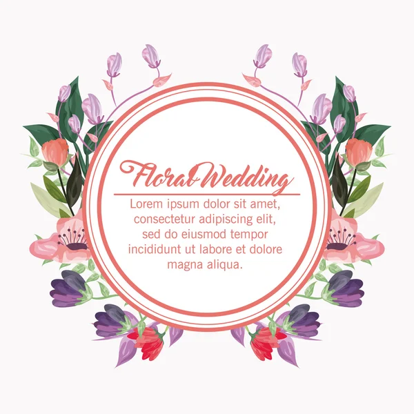 Drawing flower icon. Floral wedding design. Vector graphic ⬇ Vector