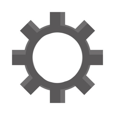 Sanayi tekerlek cog, endüstriyel simgesi