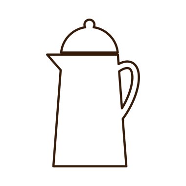 Pot kaynar su metalik simgesi