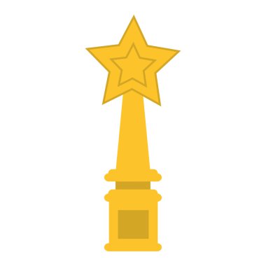 Star kupa kazanan şampiyon simgesi