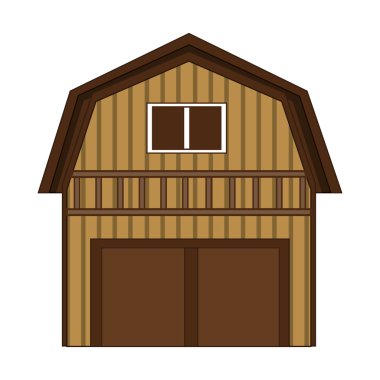 ahşap barn simgesi