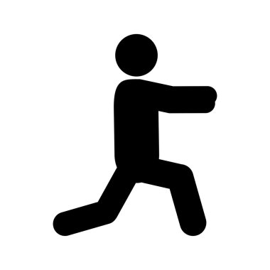 kişi germe sembol simge