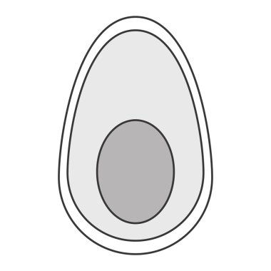 yarım avokado simgesi