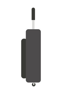 bavul sapı ve tekerlek simgesiyle