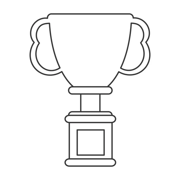 Stjärna trophy vinnare mästare ikonen — Stock vektor