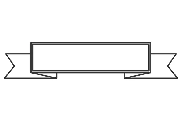 丝带旗帜图标 — 图库矢量图片