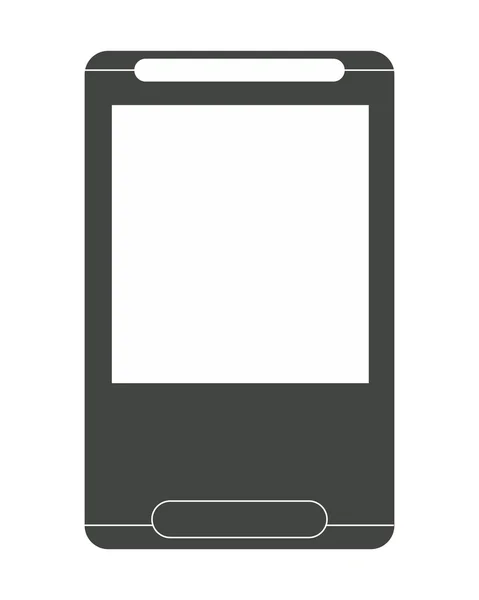 Téléphone portable avec icône de couvercle — Image vectorielle