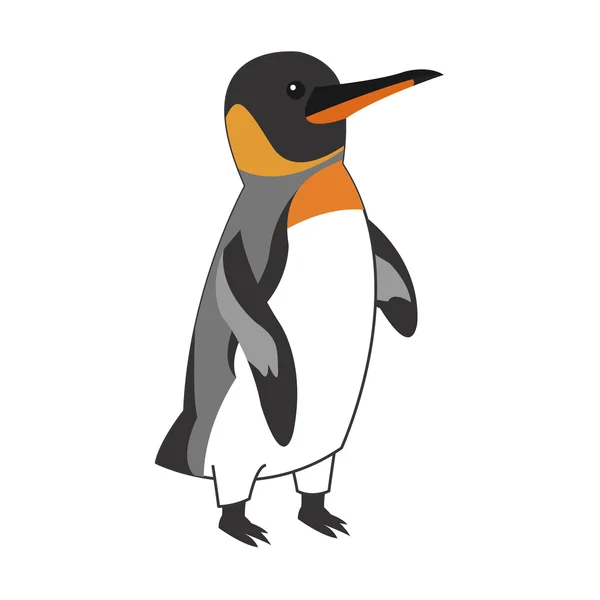 Pequeño icono de pingüino — Vector de stock