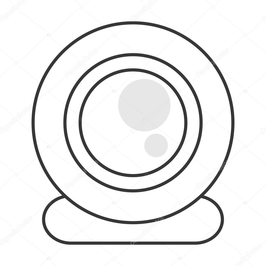 Icono De Webcam Solo Archivo Imagenes Vectoriales Icono De Webcam Solo Archivo Imagenes Vectoriales