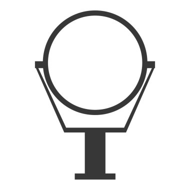 yuvarlak ayna simgesi