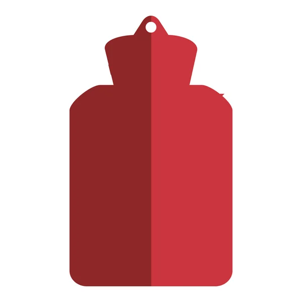 Varmvatten flaska ikonen — Stock vektor