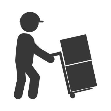 Adam çalışma taşıma kutusu