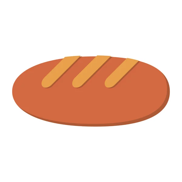 Ekmek fırını yemek simgesi — Stok Vektör