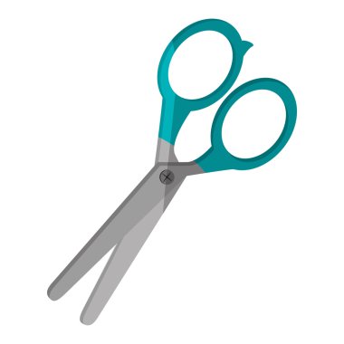 düz simgesi kesme makası