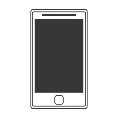 smartphone telefon telefon düz simgesi