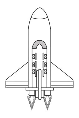 Uzay Mekiği Simgesi