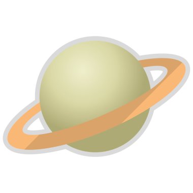 gezegen Satürn simgesi