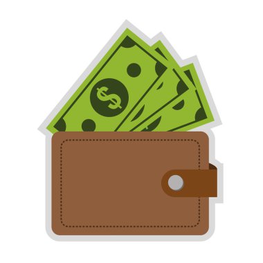 m-cüzdan ile dolar faturaları simgesi