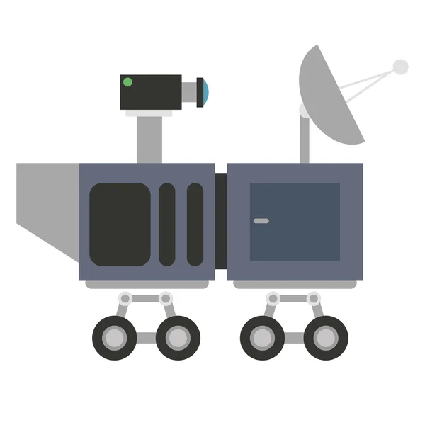 Mars-Rover-Neugier-Ikone — Stockvektor