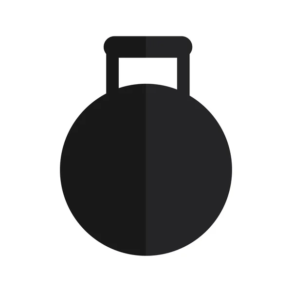Ícone de peso kettlebell — Vetor de Stock