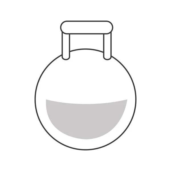 Icône poids kettlebell — Image vectorielle