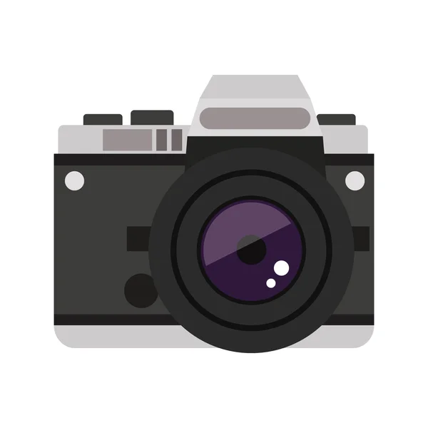 Ícone de câmera fotográfica — Vetor de Stock