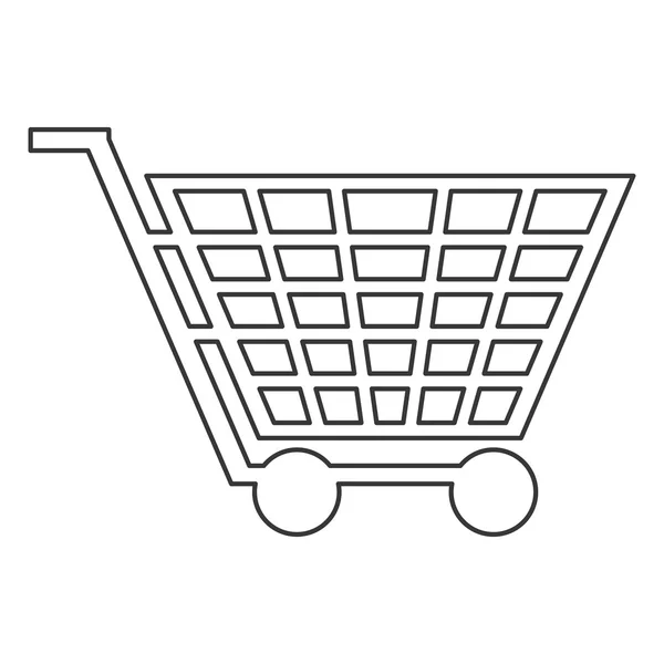 Shopping cart icon — Stock Vector