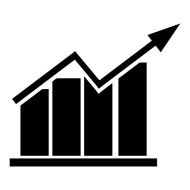 ok simgesi içeren çubuk grafiği