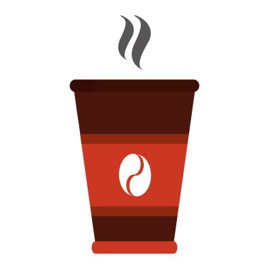 Tek kullanımlık kahve bardağı simgesi