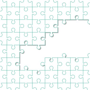 puzzle parçaları simgesi