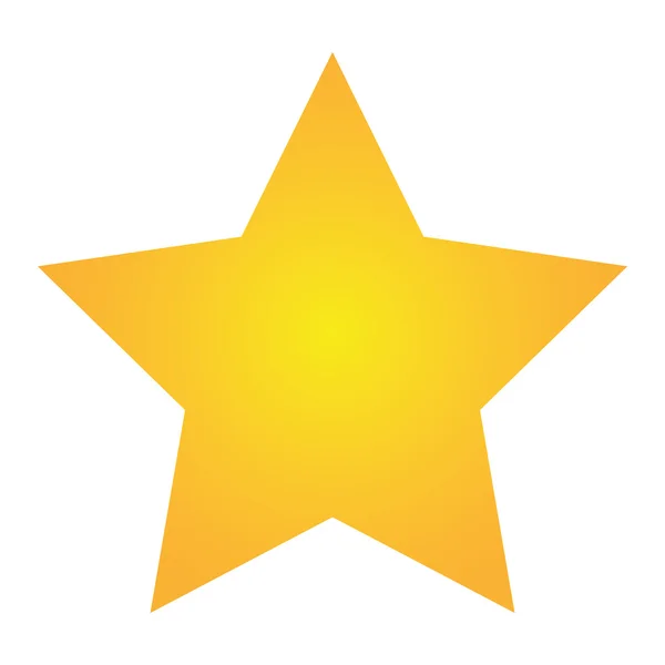 Single star icon — Stock Vector