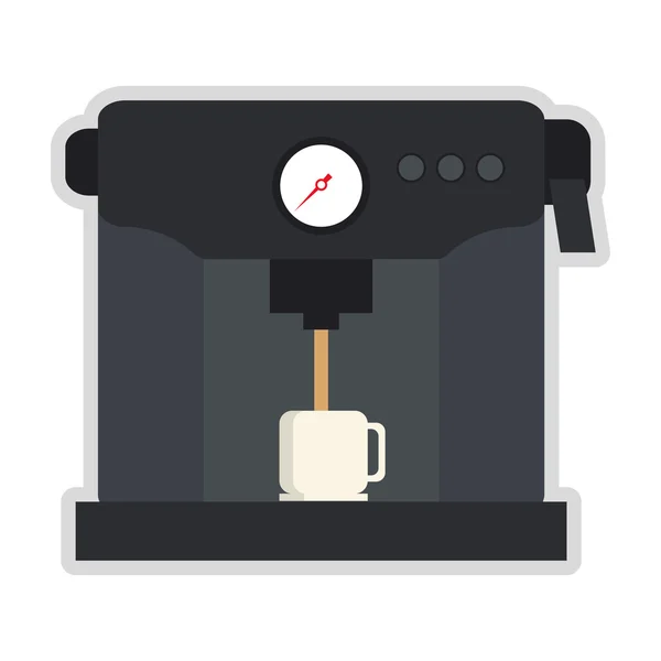 Pictogram koffiezetapparaat — Stockvector