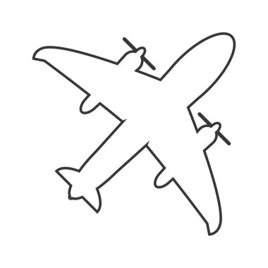 Uçan uçak simgesi